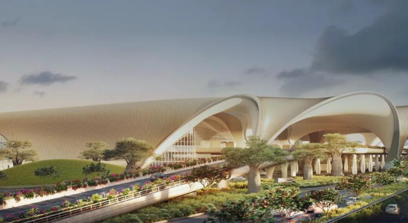 NG大舞台圆形显示屏项目落地新孟买国际机场，，，打造印度首个“全数字化绿色枢纽”