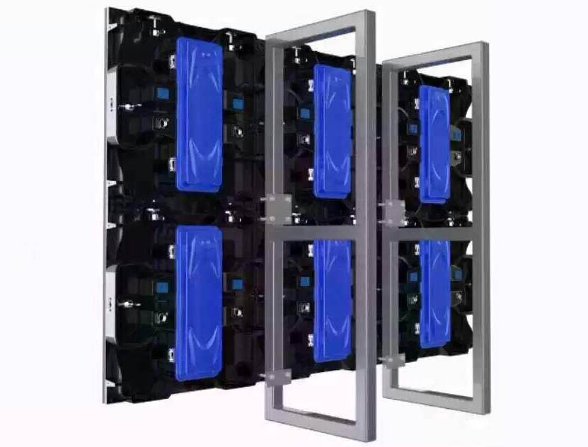 威特姆光电 LED租赁显示屏箱体装置效果反面图示